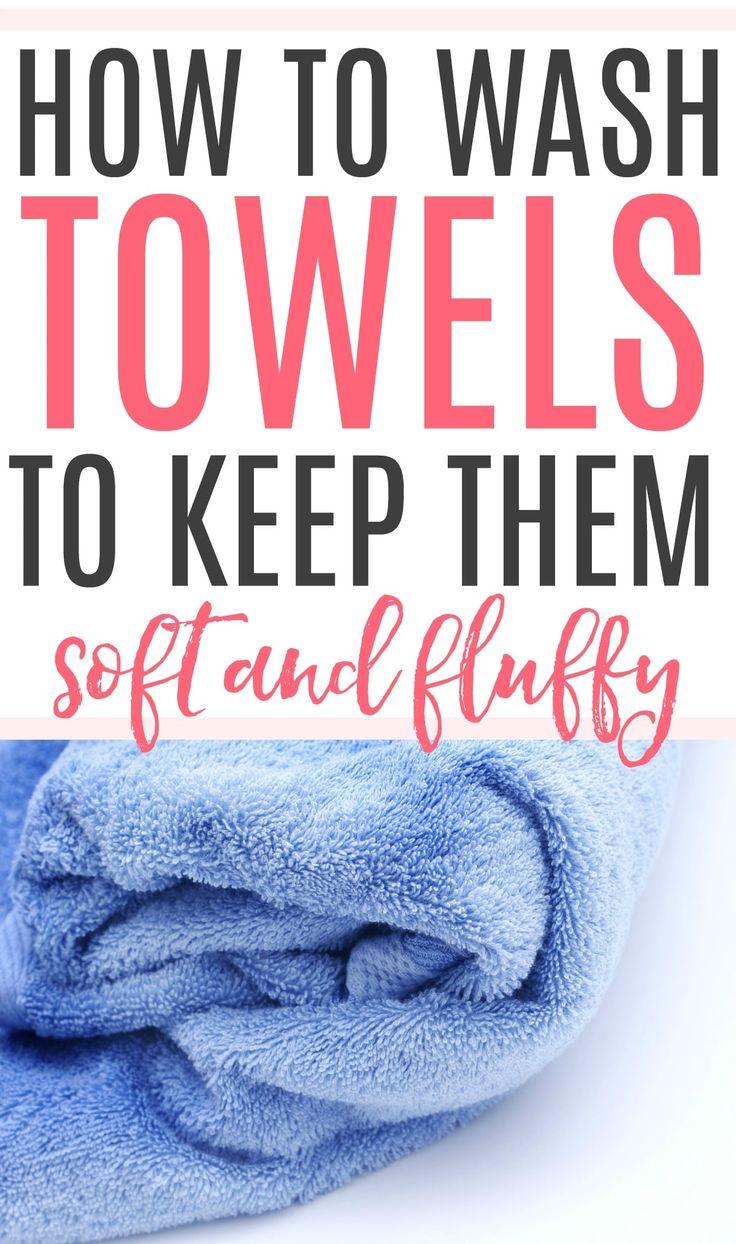 How to Wash Your Towels to Keep Them Clean and Fluffy 