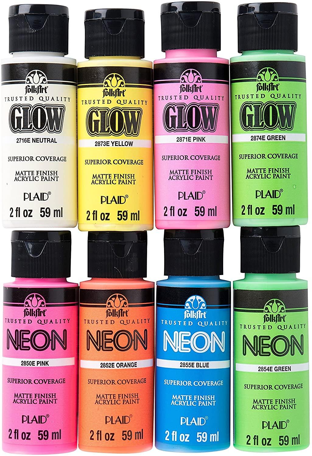 The Best Glow in the Dark Paints for Arts and Crafts
