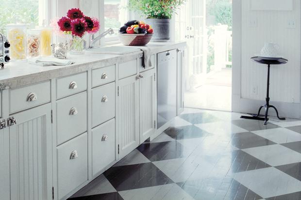 How to paint classic checkerboard floors: One DIYer shares how to get this coveted look on a dime 