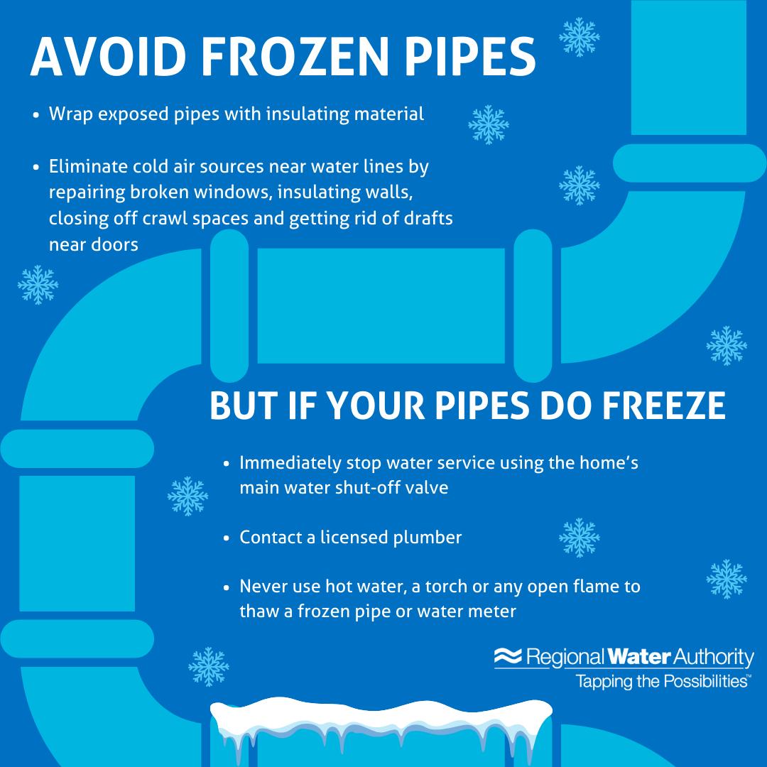 Howard County Offers Tips on How to Keep Pipes from Freezing as Temperatures Dip