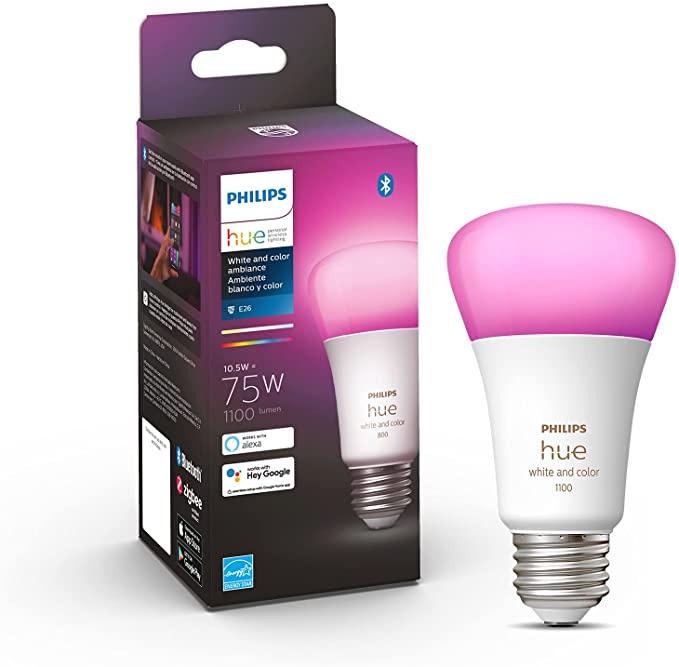 Philips Hue’s all-new Color Smart Bulb shines brighter and is on sale for the first time at $43