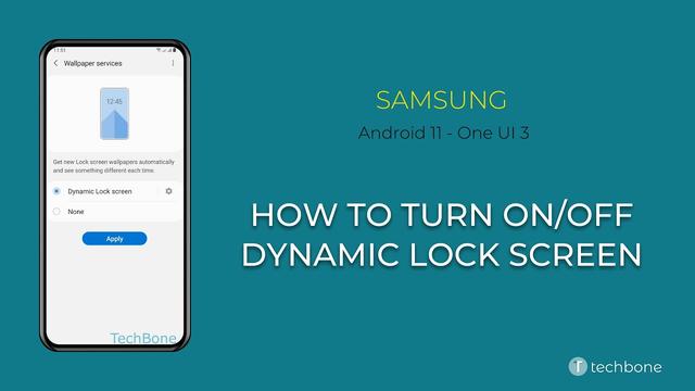 How to enable the dynamic lock screen on your Samsung Galaxy phone 