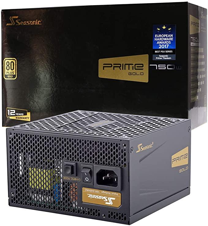 Get a fully modular 750W Seasonic PSU with a 12-year warranty for just  