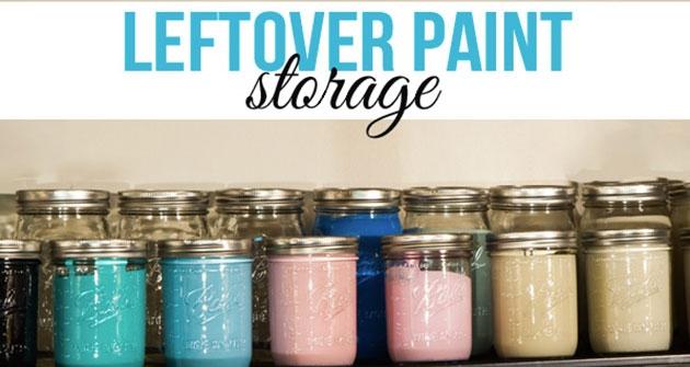 How to Manage Leftover Latex Paint 