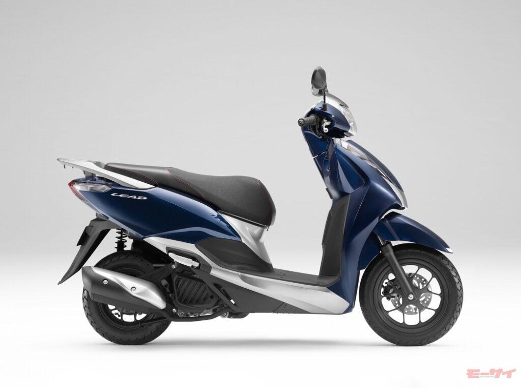 Honda's two-type scooter "Lead 125" has undergone a model change! Equipped with a new PCX engine