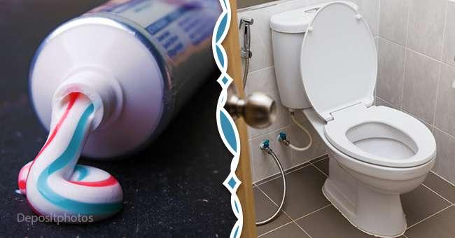 Bathroom Hack: Toothpaste Tubes In Your Toilet Tank 