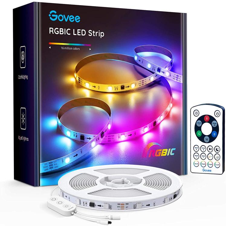 Add 16.4-feet of Govee’s RGBIC LED strip lighting to your setup for just $9.50 (Reg. $20)