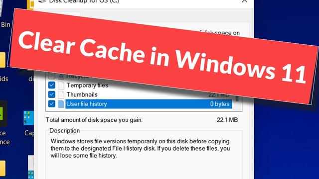 How to Clear Cache in Windows 11 (7 Effective Methods)