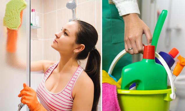 Cleaning experts share their secrets for a sparkling shower