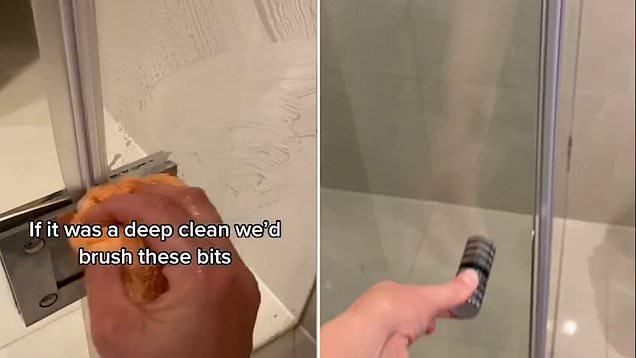 Cleaning experts share their secrets for a sparkling shower 
