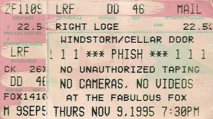 Phish Bags A Stellar ‘Reba’ On Fall Tour 1995