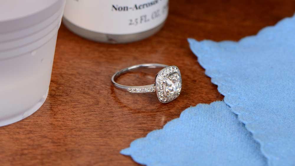 How to clean an engagement ring - the simple steps to get your ring sparkling
