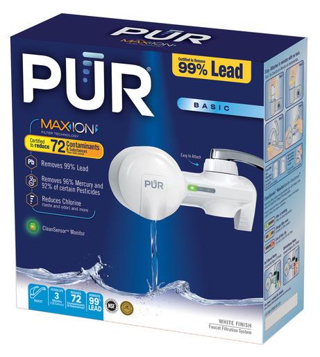 New PUR Faucet Filtration Systems Certified to Reduce More Contaminants Than Any Other Brand