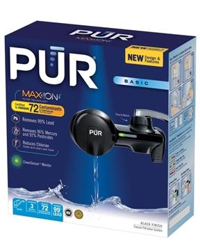 New PUR Faucet Filtration Systems Certified to Reduce More Contaminants Than Any Other Brand 