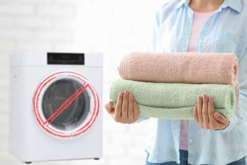 How to keep towels fluffy without a tumble dryer