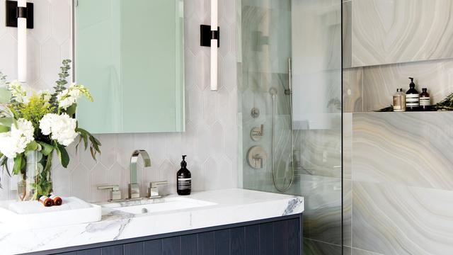 Step Inside A Petite Bathroom Inspired By The Pacific Northwest