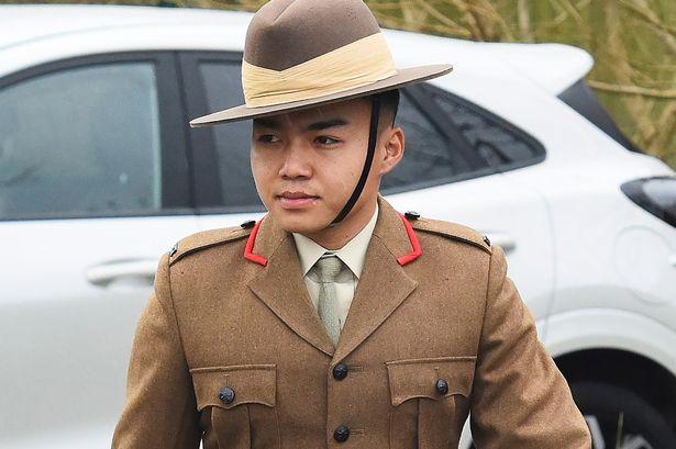 British Army Gurkha who tried to drag cleaner into a toilet cubicle for sex is convicted of sexual assault