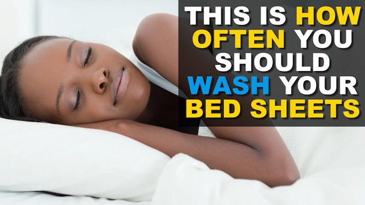 How often should you change your bedding, towels, pyjamas and underwear? 