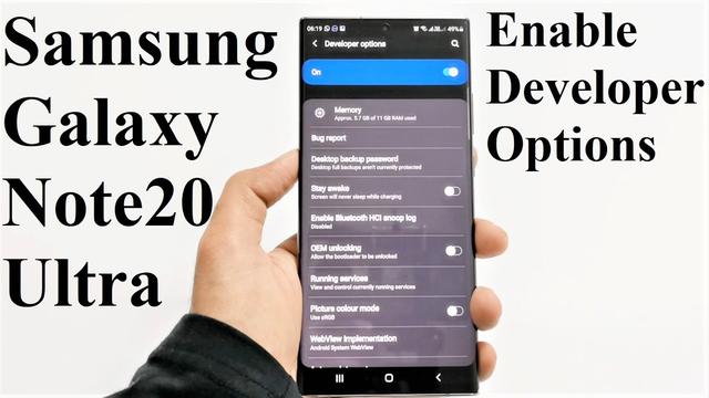 How To: Unlock the Hidden Developer Options on Your Samsung Galaxy Note 20 or Note 20 Ultra