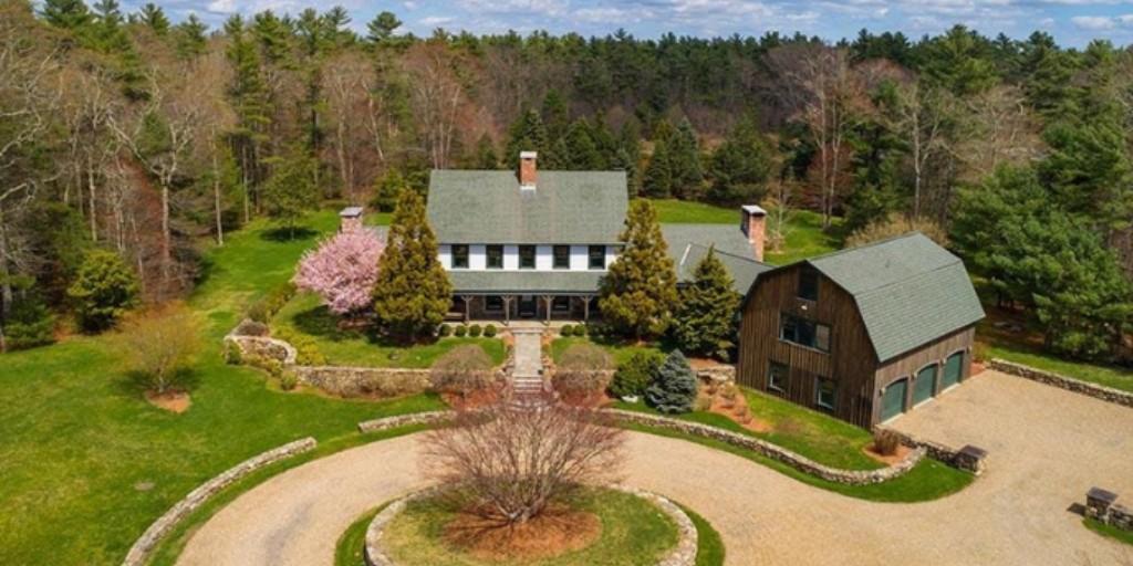 Listed for $30m, a stunning estate on 3.66 acres overlooking Nantucket Sound