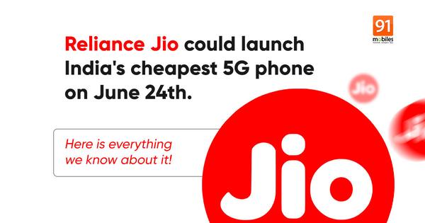 Jio 5G phone: price in India, launch date, and 3 more things that we know about the Jio Google phone