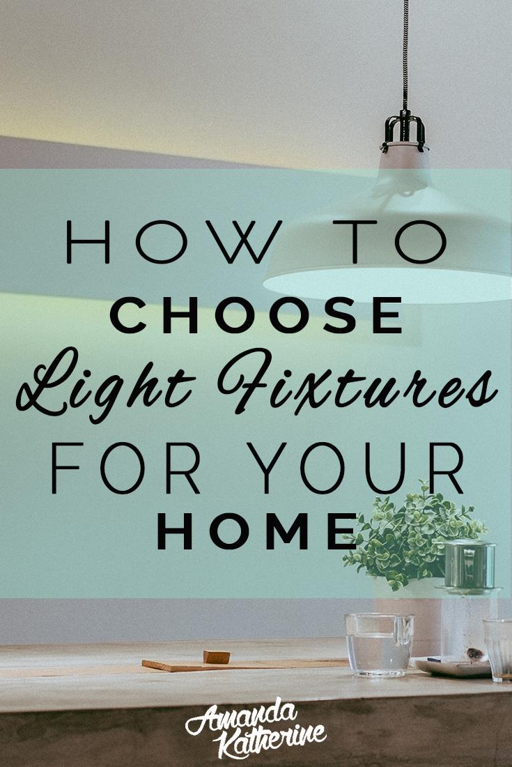 How to Choose the Best Fixtures for Your Home 