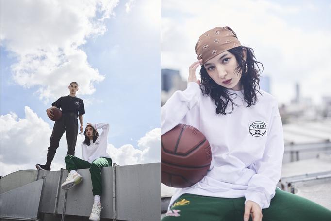 Original apparel has started from the lifestyle shop "TOKYO 23" that embodies the streets of Tokyo based on basketball culture.