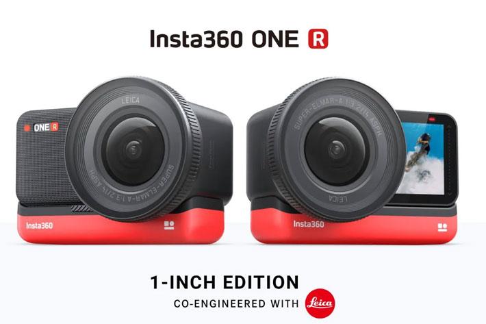  Insta360 ONE R Action Cam Offers 360-degree, 4K Wide-angle and 5.3K 1-inch Sensor 