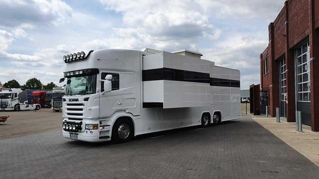 Amazing Scania RV Has Three Bedrooms With Garage And Posh Interior 