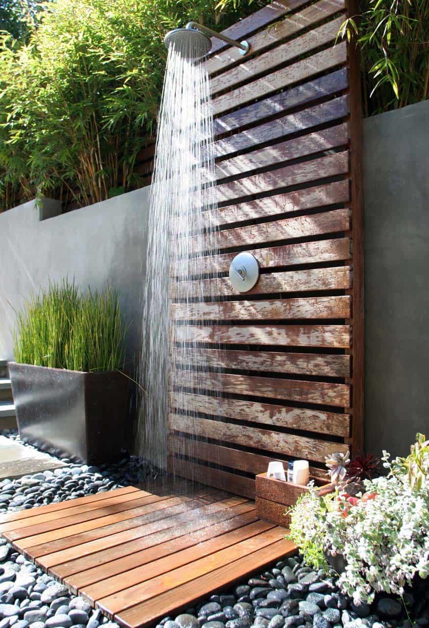 10 of the best outdoor shower ideas 