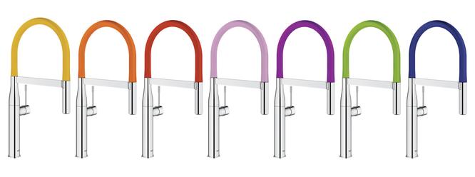 Grohe Launches Colorful Faucet Collection