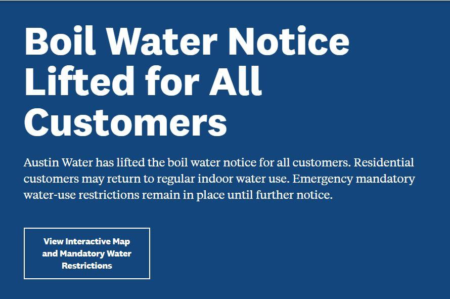 What do I need to do after the Austin boil water notice is lifted? And other water FAQs