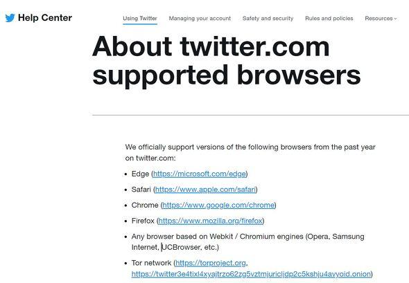  Twitter、Tor経由Webサイトを開設　ロシアからも閲覧しやすく