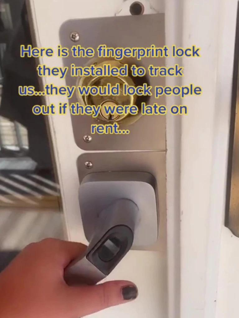 TikTok clip reveals landlords can change locks remotely