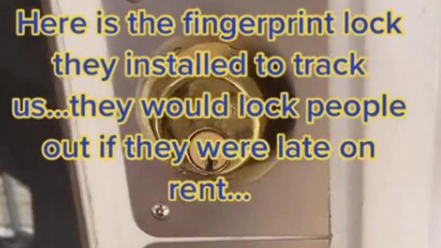TikTok clip reveals landlords can change locks remotely 