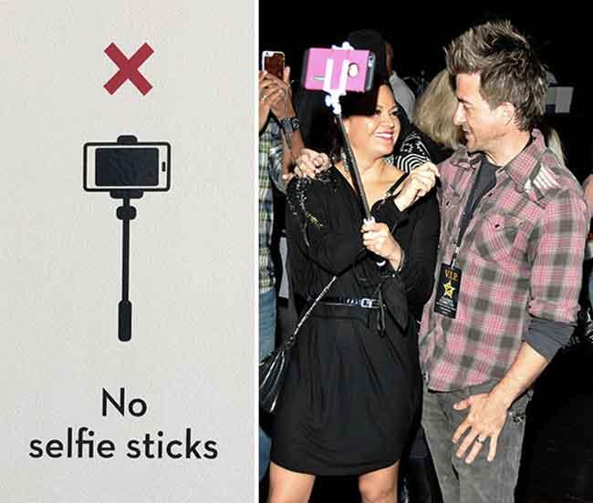 Creative ways to use selfie sticks 