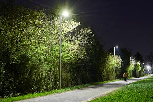 Smart lighting for safety and security 