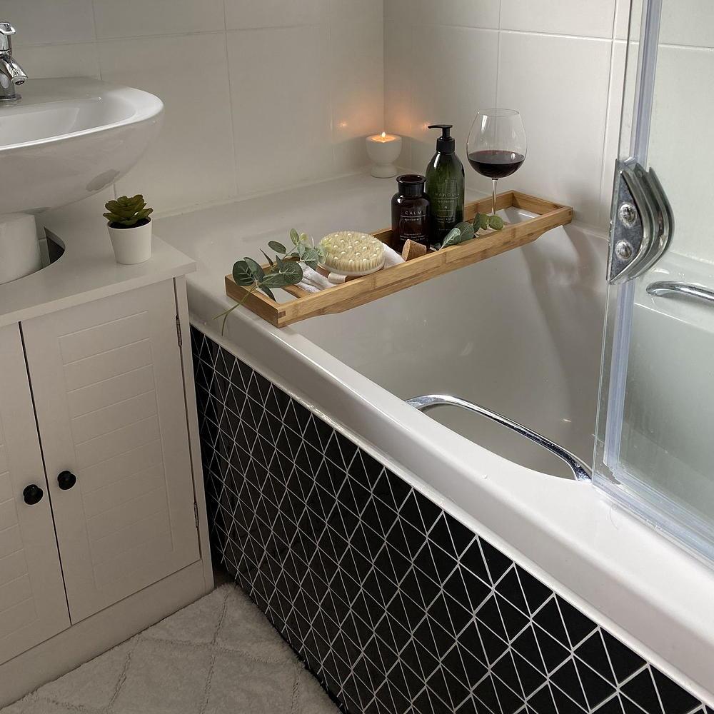 Homeowner saved £1000s on this Scandi-look bathroom makeover