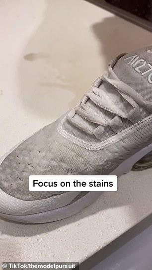 New sneaker-cleaning hack using VERY unlikely Woolworths and Coles buy goes viral 