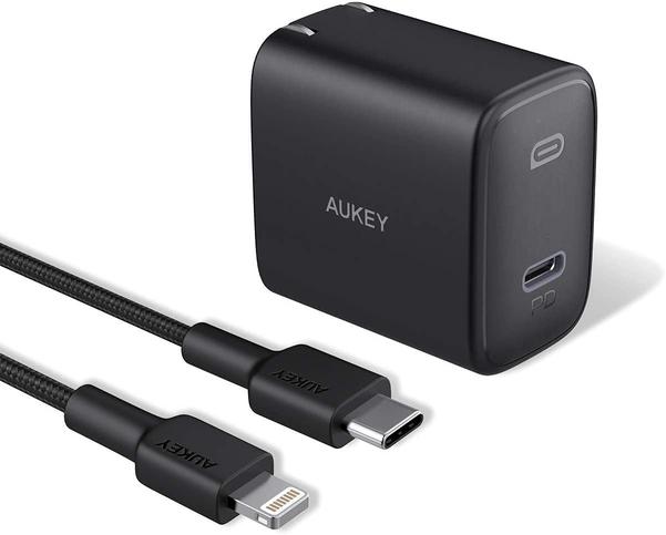 iPhone12シリーズの充電に最適♪AUKEY 20Ｗ充電器「PA-F1S」&USB-C to ライトニングケーブルセットが新発売！初回数量限定で35%OFF販売中！ 企業リリース | 日刊工業新聞 電子版