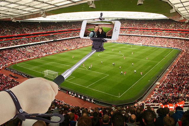 Premier League football clubs are banning selfie sticks from stadiums 