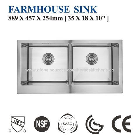 16/18gauge Apron Sink 8845 Stainless Steel Sink Metal Ss 201 304 Portable Basin Farm House, 8845 Stainless Steel Sink single bowl double sink - Buy China 16/18gauge Apron Sink on Globalsources.com 