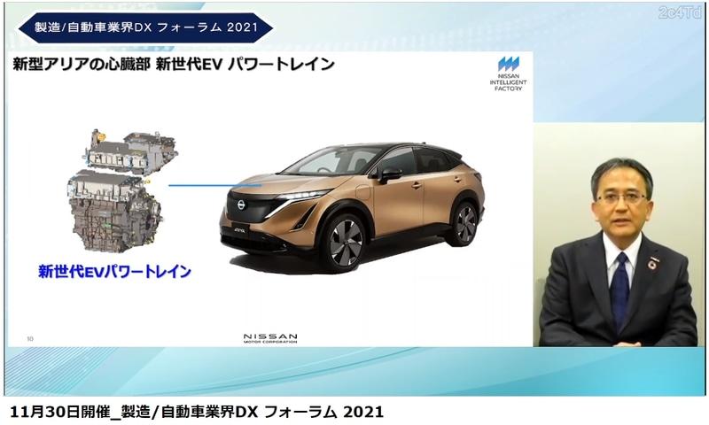 日産「アリア」を生産する「ニッサン インテリジェント ファクトリー」を詳説 マイクロソフト「製造/自動車業界DXフォーラム2021」