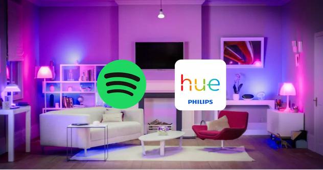 www.makeuseof.com How to Sync Philips Hue Smart Lights with Spotify Music