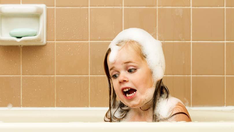 How often do kids *really* need to take a bath?