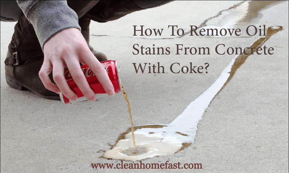 How to remove oil stains from concrete –fast 