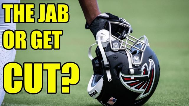 Falcons cut two unvaccinated players to get to 100 percent 