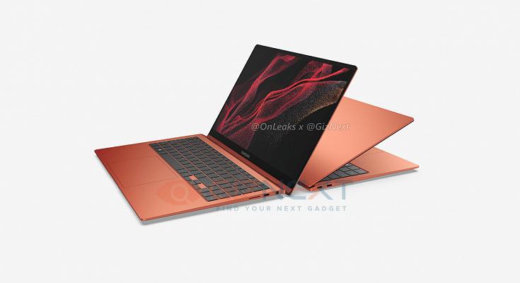 Leaked renders show off the Samsung Galaxy Book Pro 360 2 design 