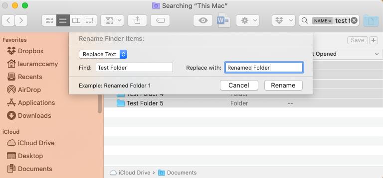 How to Create and Rename Folders on Mac 