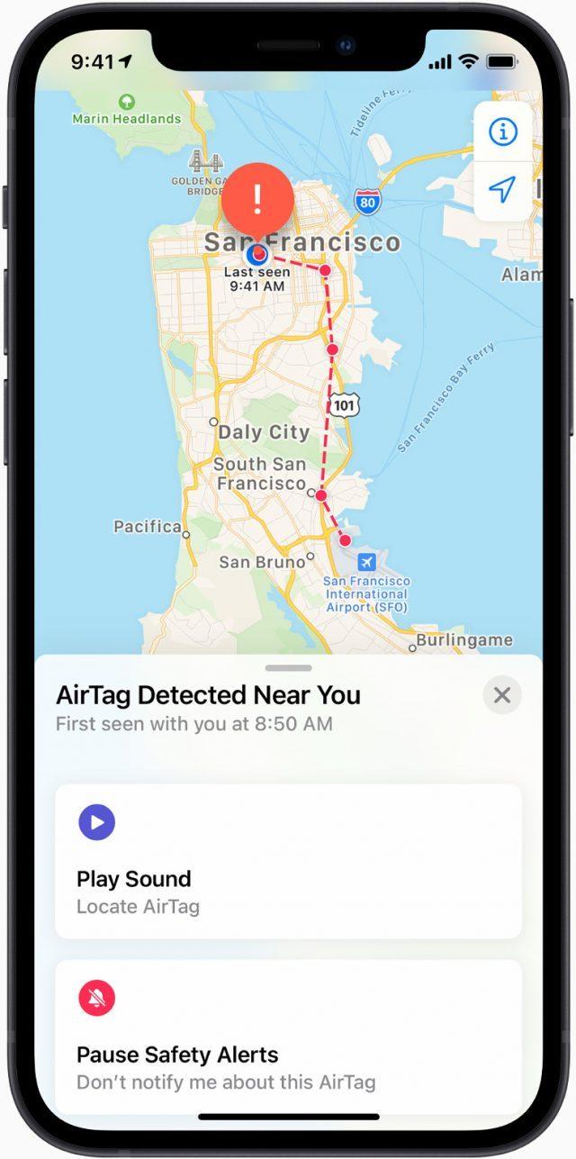 What to do when you find an AirTag, or are told by your iPhone that one is following you 